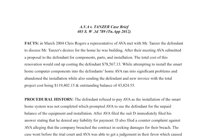 summarize and brief cases using irac method